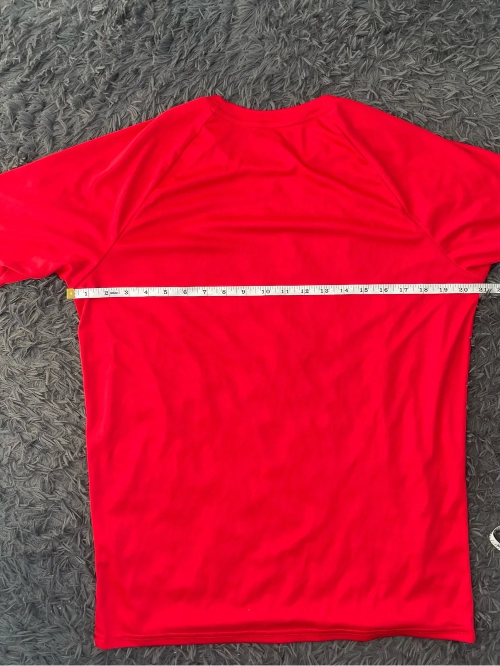 Men Size Medium Nike Dri-Fit Men's Short-Sleeve Hydroguard Workout T-Shirt Red
